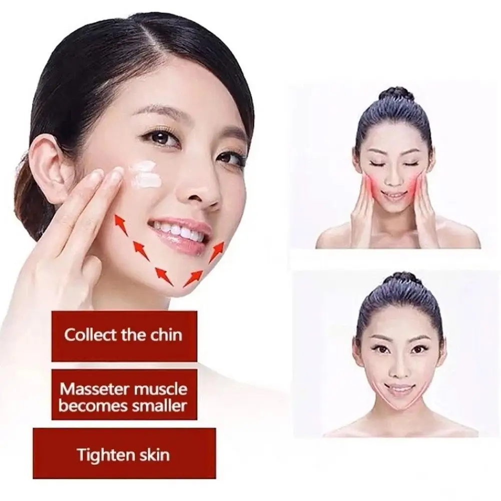 Effective V Face Cream Moisturizing Nourishing Face Lifting Shaping Care Cream Korean Care Skin Slimming Face V Face Facial C1U3