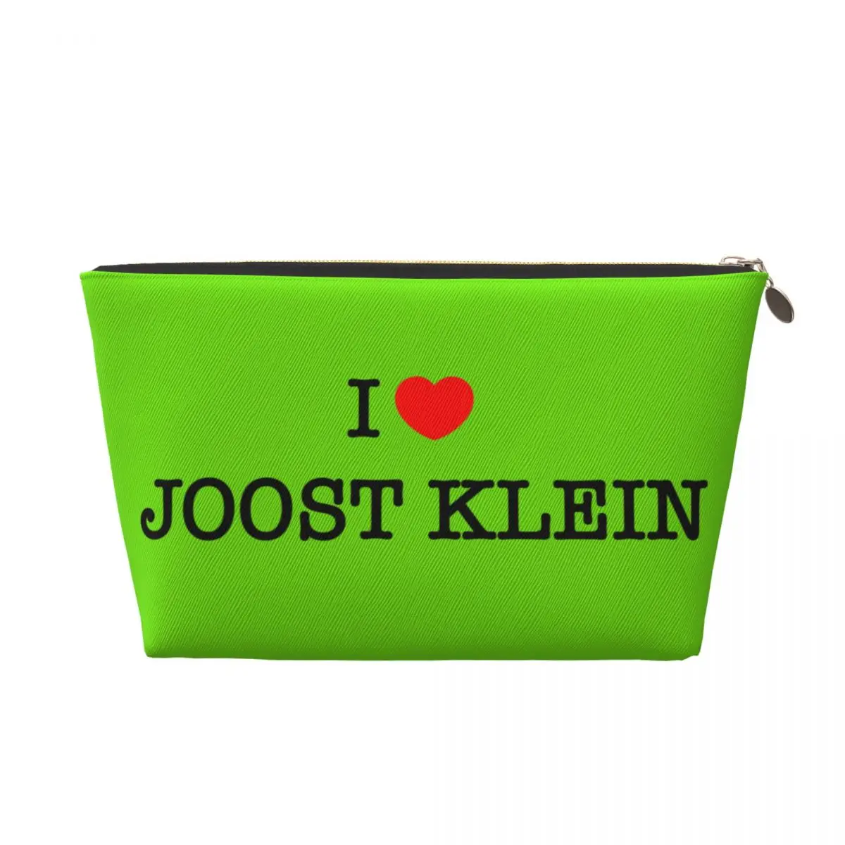 Custom I Love Joost Klein Travel Toiletry Bag for Women Singer Cosmetic Makeup Bag Beauty Storage Dopp Kit