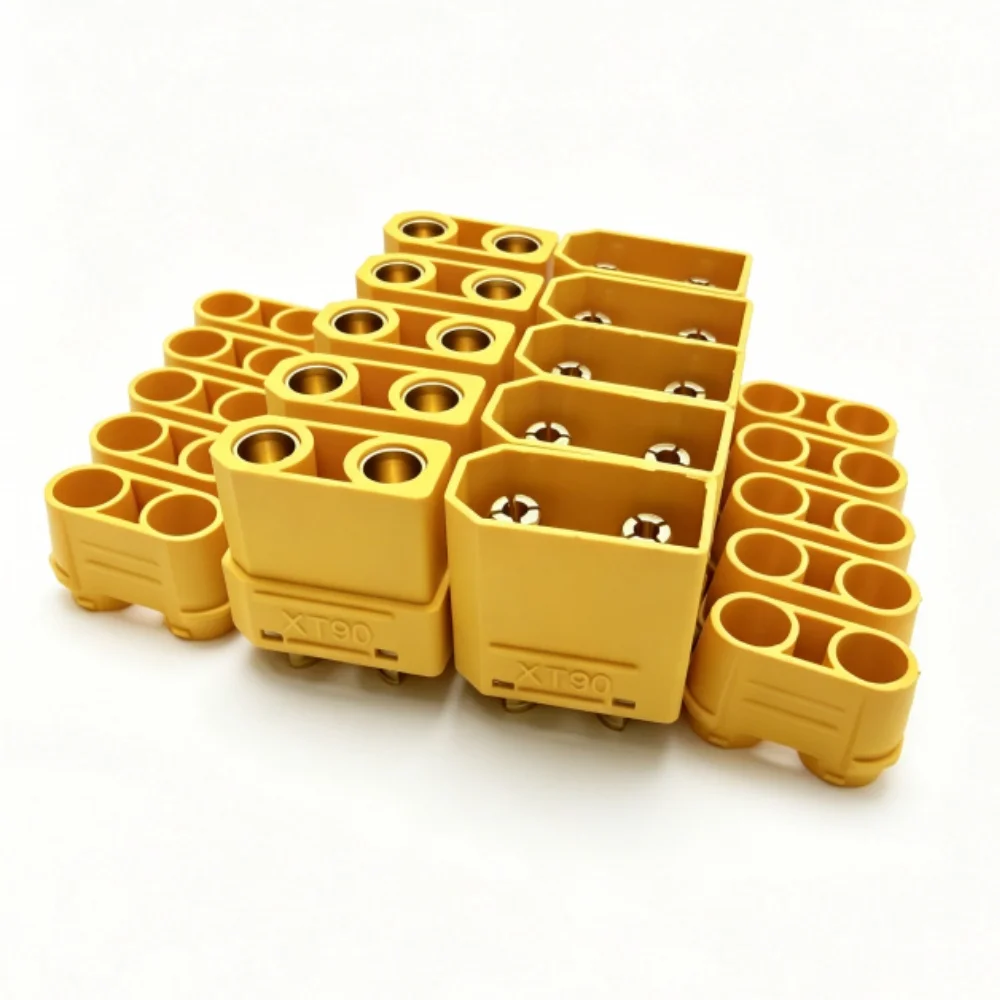 10 Stück XT90 Steckverbinder XT90H Akku-Stecker XT-90 Männliche und Weibliche Bullet-Steckverbinder für RC Lipo Akku Motor DIY-Teile