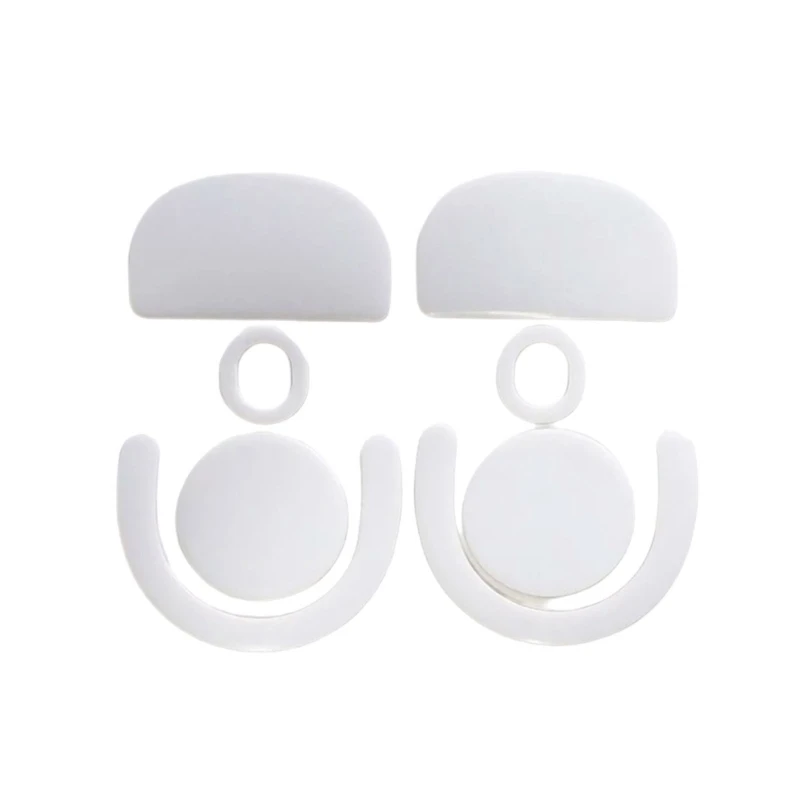 

U55C 2Sets Mouse Feet Pedal for GProX Superlight2 DEX Gaming Mouse Replacement Mouse Feet Glides Control Type Feet Sticker