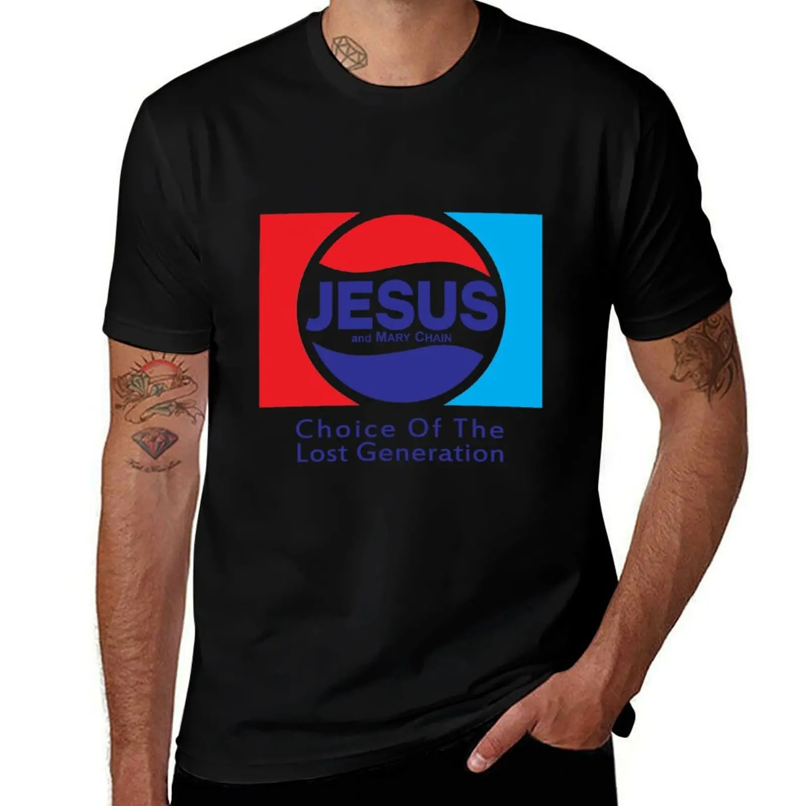 

Jesus And Mary Chain - The Choice T-Shirt man tshirt t shirts for man cotton soft g man t shirts for men T-shirt