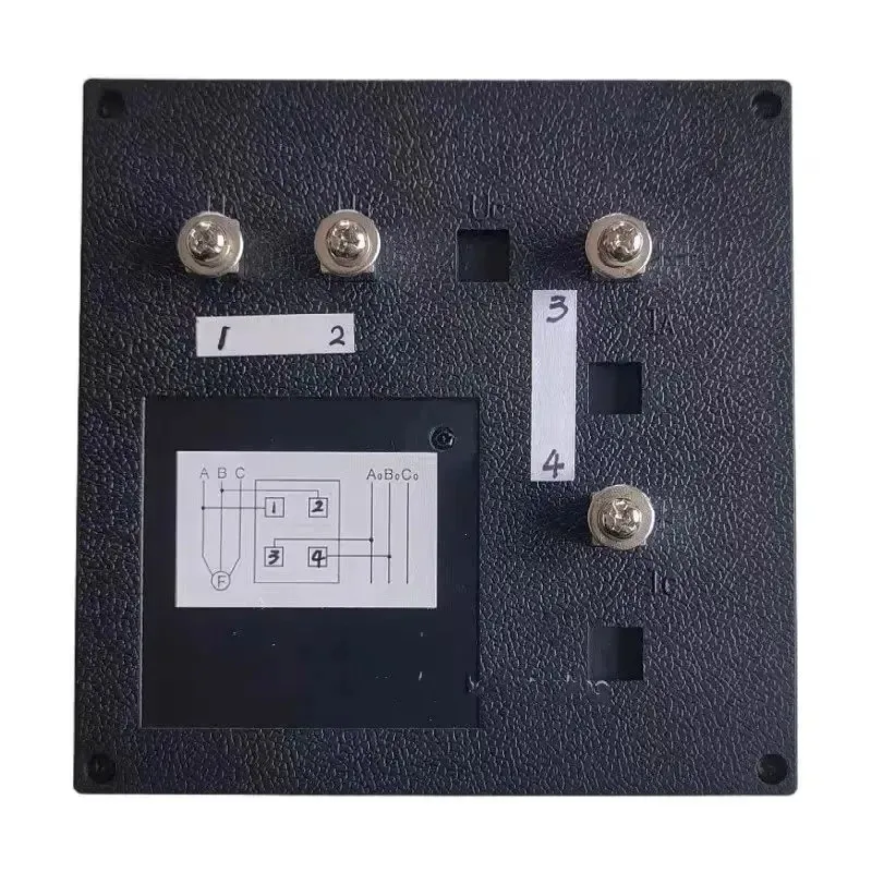 Synchronous meter 42L6 380V generator grid synchronous monitoring instrument pointer type step meter with 120 * 120 openings