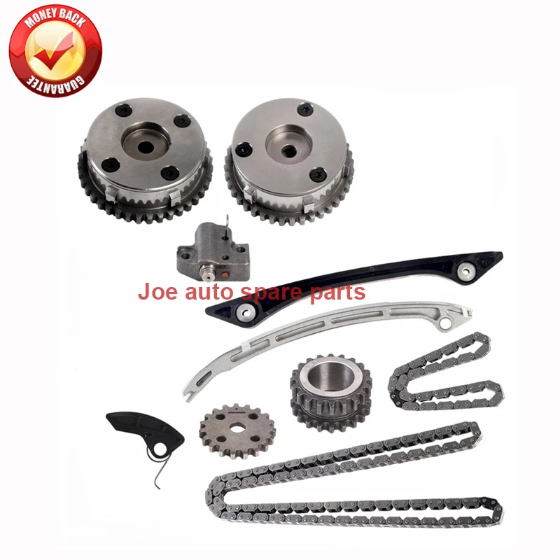 Engine Timing Chain Tensioner Kit Camshaft Adjuster for LAND ROVER Range Rover Evoque LV / L538 Freelander Discovery L550 2.0L