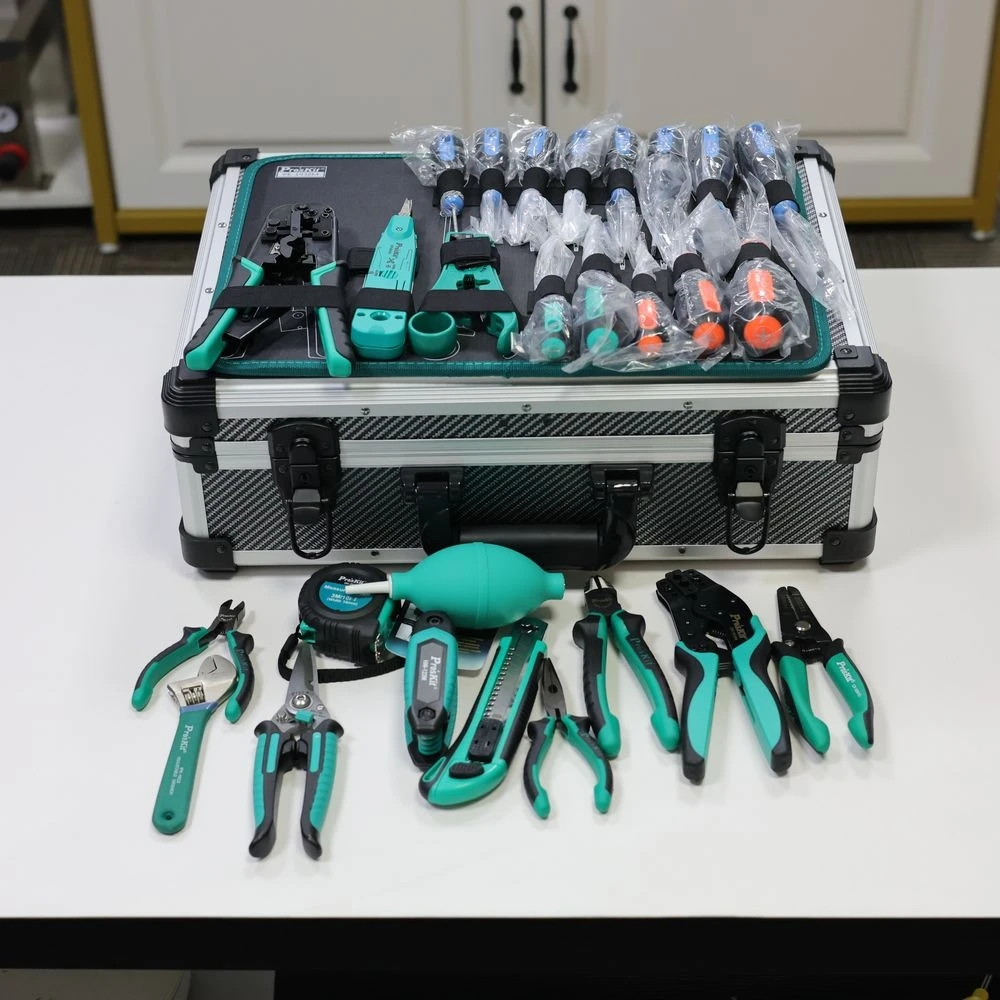 Proskit Pk-1938M Professional Network Computer Tool Set for Network Setup and Monitoring Installation and Testing