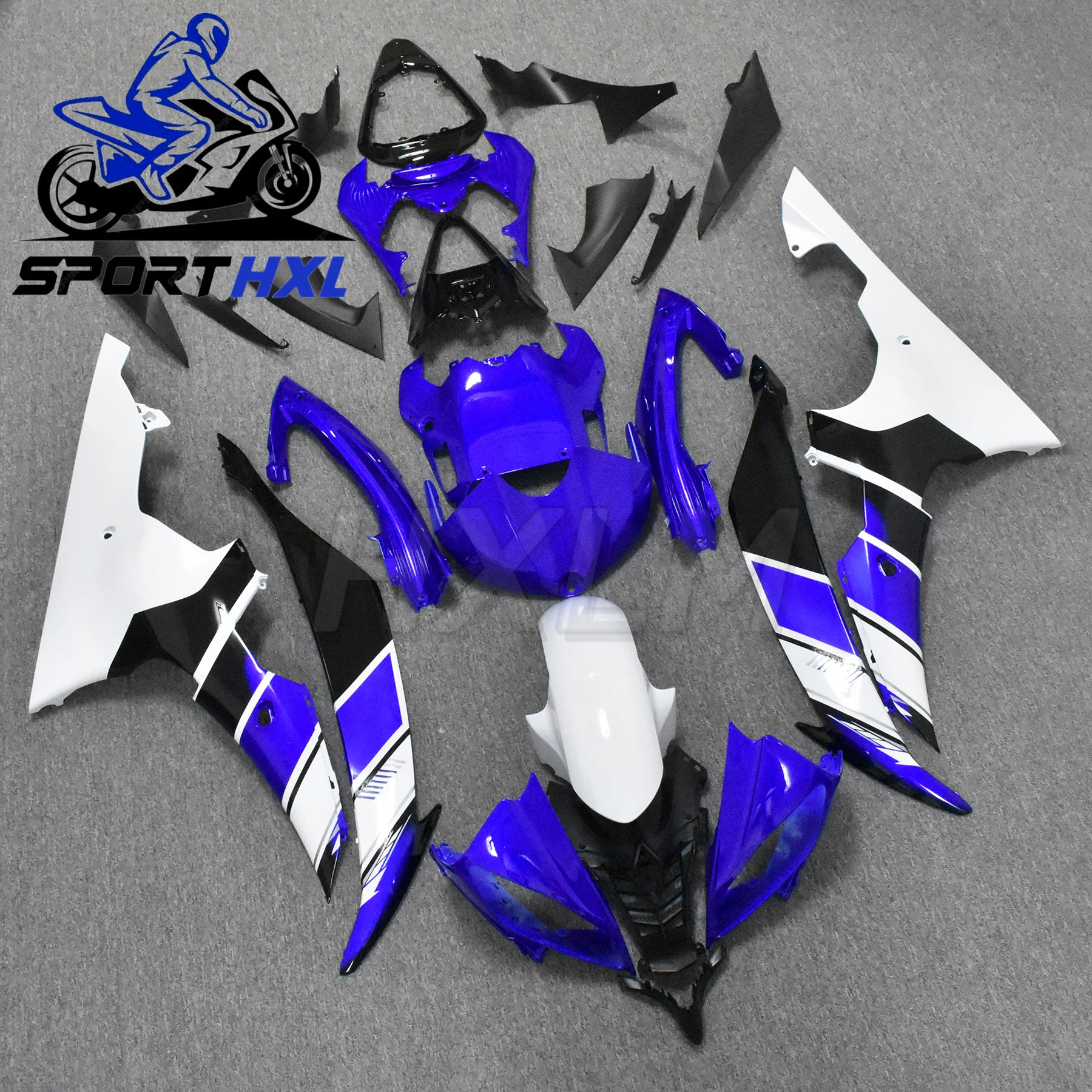 Front protector For Yamaha YZFR6 2003-2004-2005 Headlamp cover Front nose headlight cover Front headlight cover  Injection blue