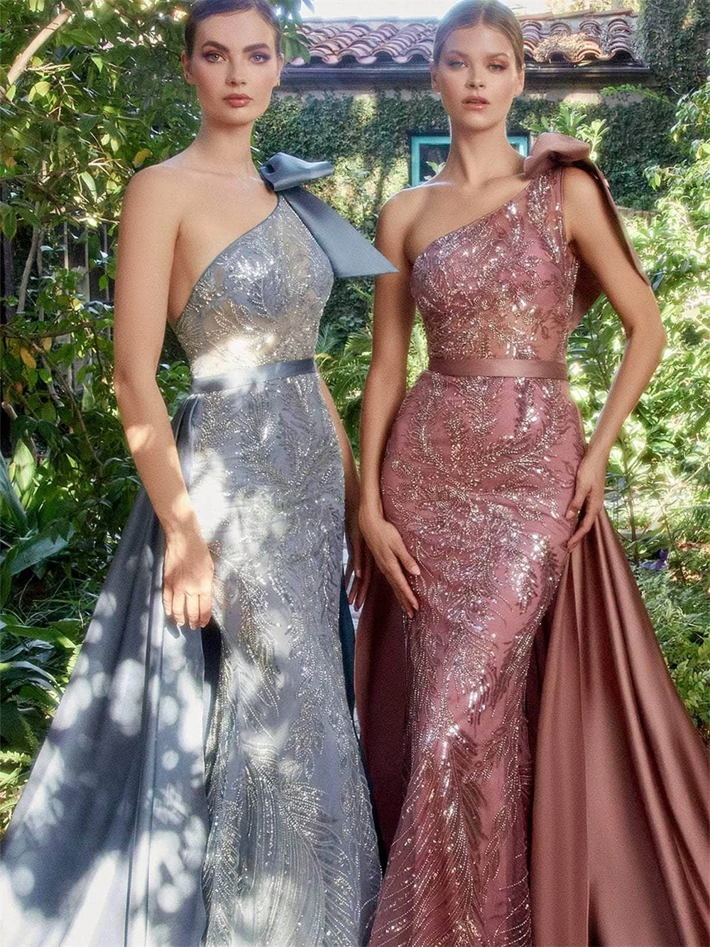 Vestidos de noite elegantes de um ombro, vestido espumante de lantejoulas, vestidos de festa elegantes, 2021