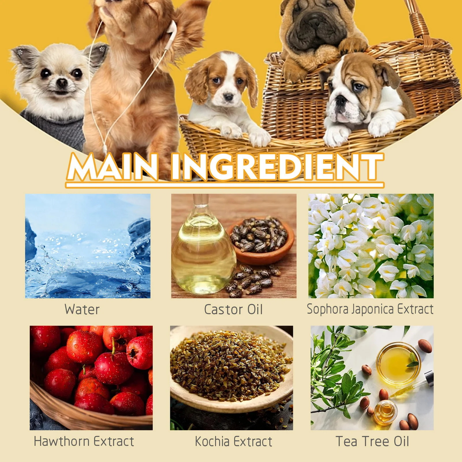 Pet Hair Care Solution 20ml Fo - огляд і ціна Hair Care Natural Ingredients