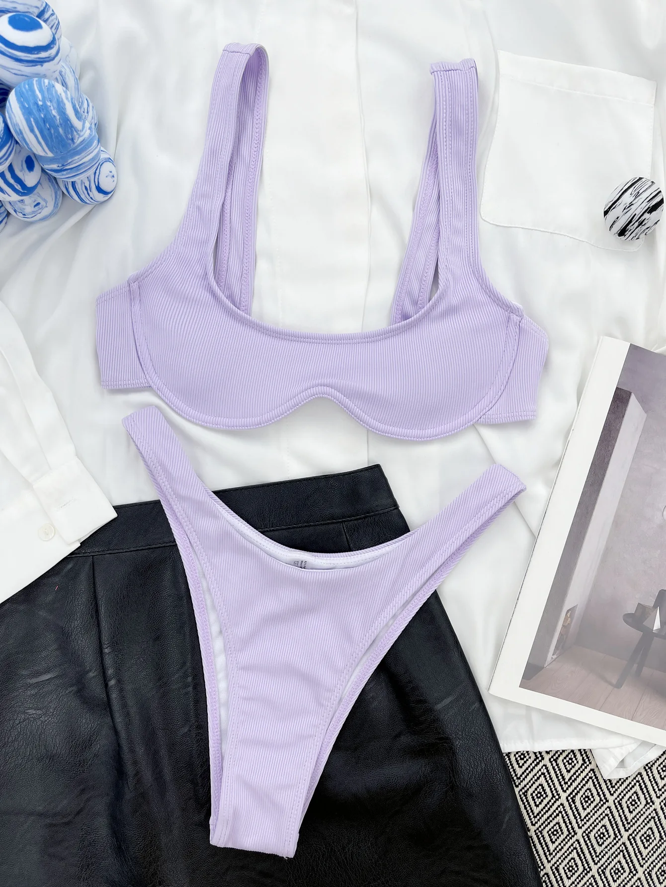 

Sexy V-bar Underwired Bikini Female Swimsuit Women Swimwear Two-pieces Bikini set Brazilian Bather Bathing Suit Swim Lady