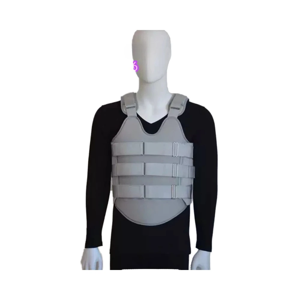 Hospital Adjustable Chest Waist Brace Adjustable Shoulder Strap Formable Chest Waist Orthosis