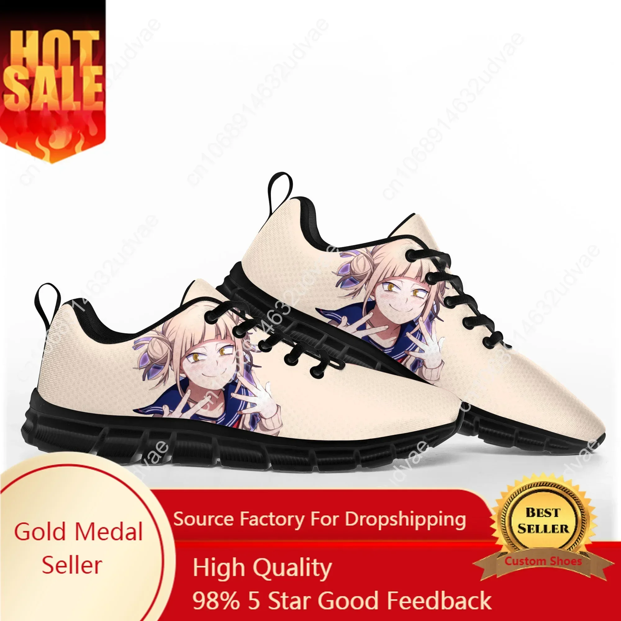 

Himiko Toga My Hero Academia Sports Shoes Mens Womens Teenager Kids Children Sneakers Casual Custom High Quality Couple Shoes