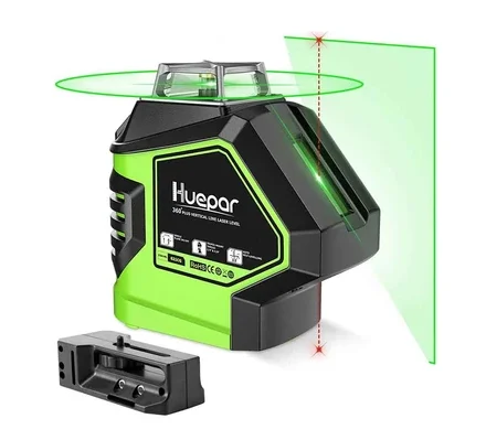 

621CG 360 Horizontal Vertical,5 Line 2 Dots Cross Line,Multi Outdoor Pulse Mode Green Beam Level