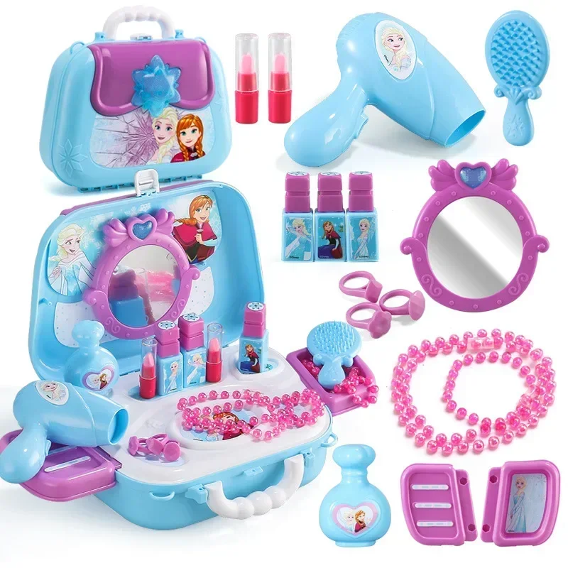 [Disney] Frozen minnie Sophia princess Kids Makeup Playset doctor toy set kitchen toy set play house set kids toys for girl gift