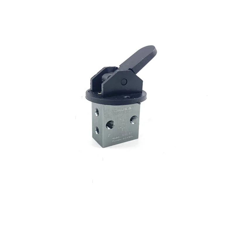 1pcs S3HL-M5 2 Position 3 Way 4.6mm Thread Hole Handle Mechanical Valve