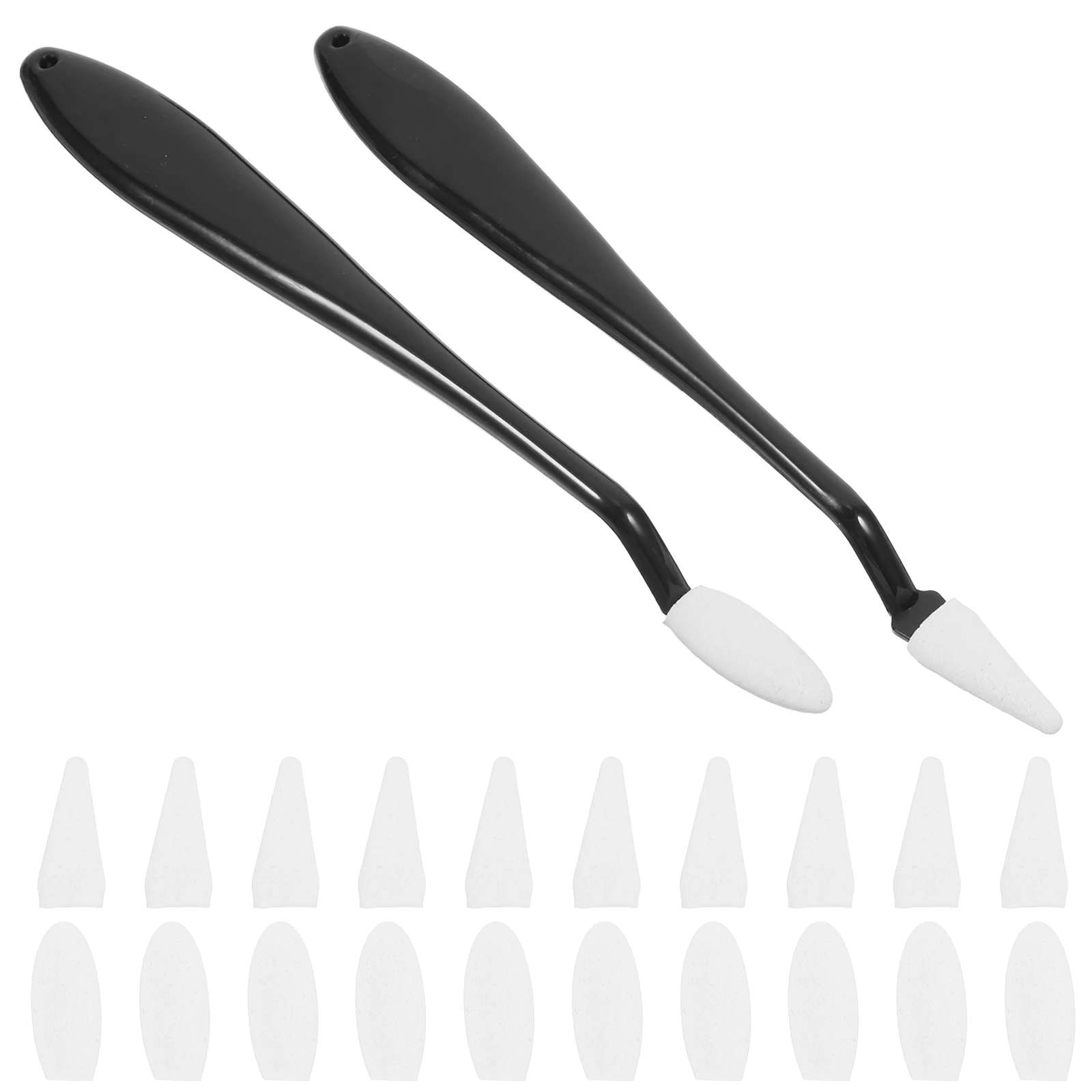 20pcs Sketch Eraser Sponge Pen Student Blending Tool Double Heads Replacement Erasers Drawing Canvas Accessories