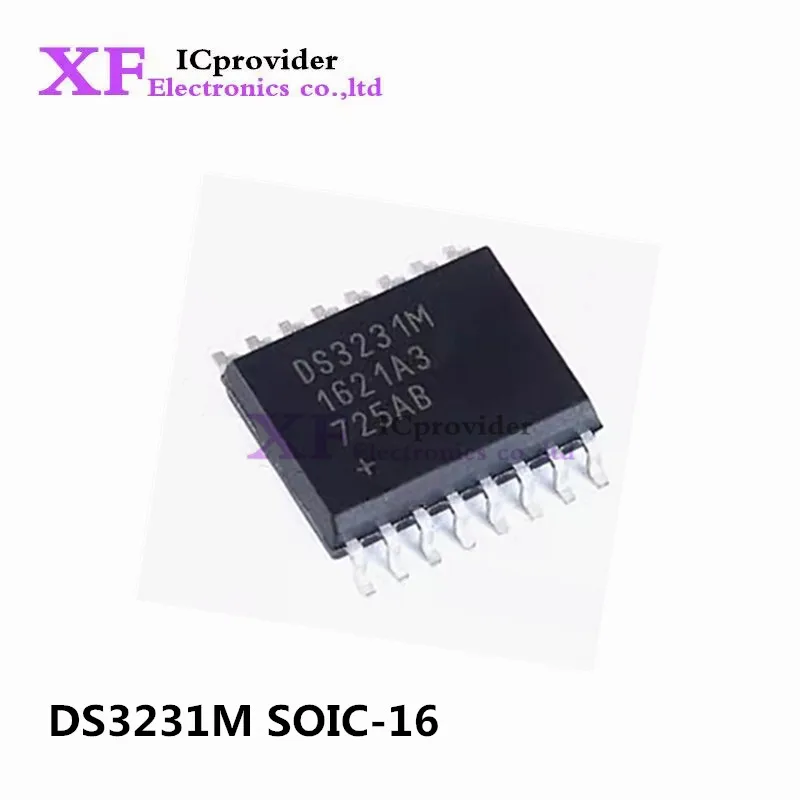 1-100Pcs New Original DS3231M SO-16 Real Time Clock  DS3231M     Free Shipping