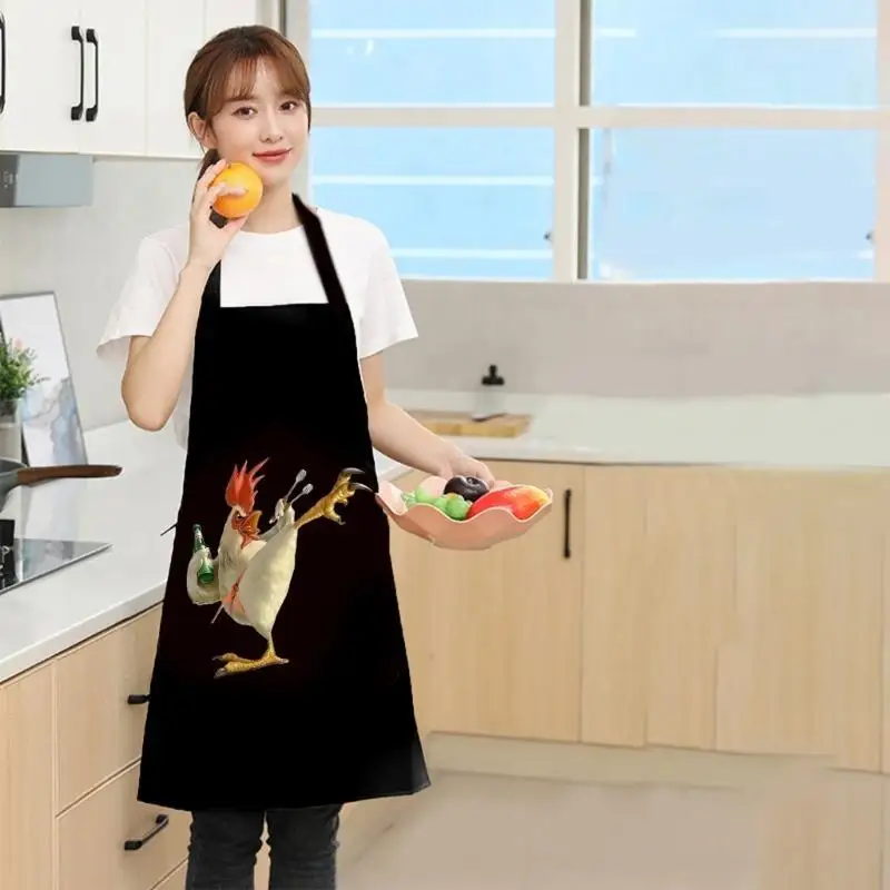 39BD Tạp Dề Chống Thấm Nước Dành Cho Nữ Tạp Dề In Hình Vui Nhộn Dây Đầu Bếp Tạp Dề Cho Nhà Bếp, Nấu Ăn, BBQ Và Nướng Bánh Tạp Dề