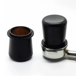 Aluminum Coffee Dosing Cup For 51mm 58mm Espresso Machine Portafilter Sniffing Mug Powder Feeder For Coffee Filter Barista Tools