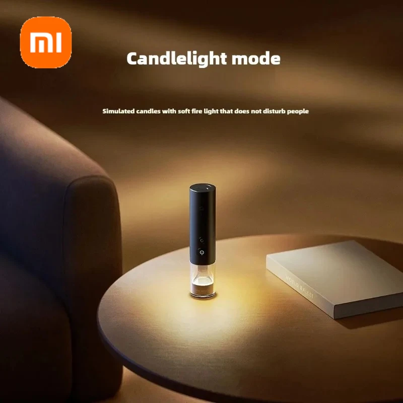 Xiaomi Mijia Multi Functional Portable Flashlight Strong Light Flashlight Outdoor Wilderness Survival Camping Atmosphere Light