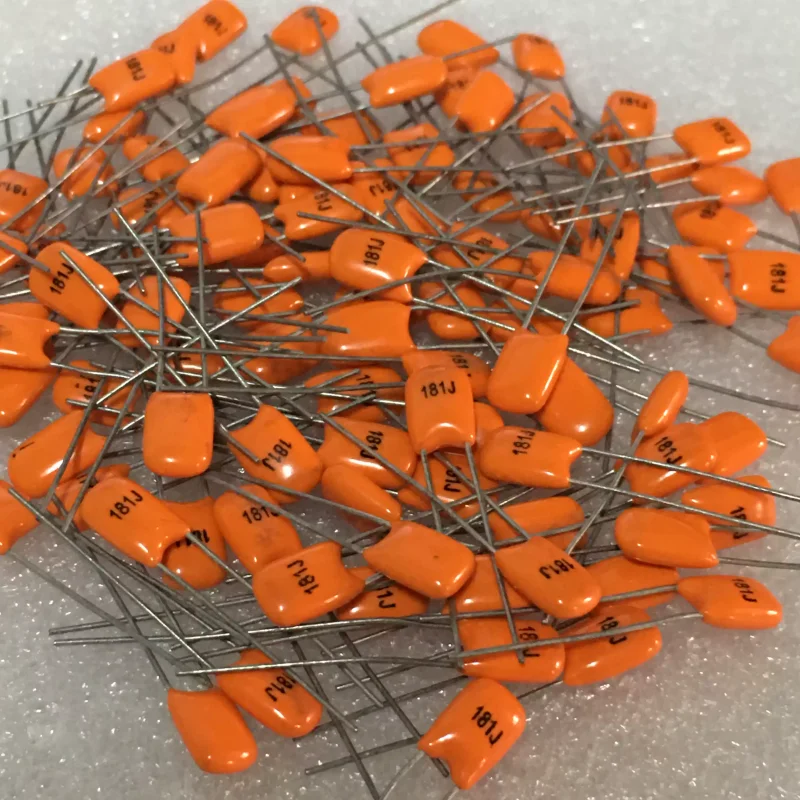 10 peças pacote original nissei japão 180pf 100v dc acoplamento de áudio metalizado capacitor infinito