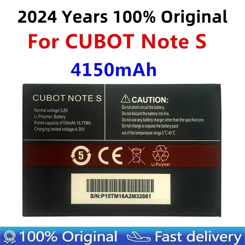 

100% New Original CUBOT Note S Battery 4150mAh Replacement Backup For CUBOT Note S Cell Phone