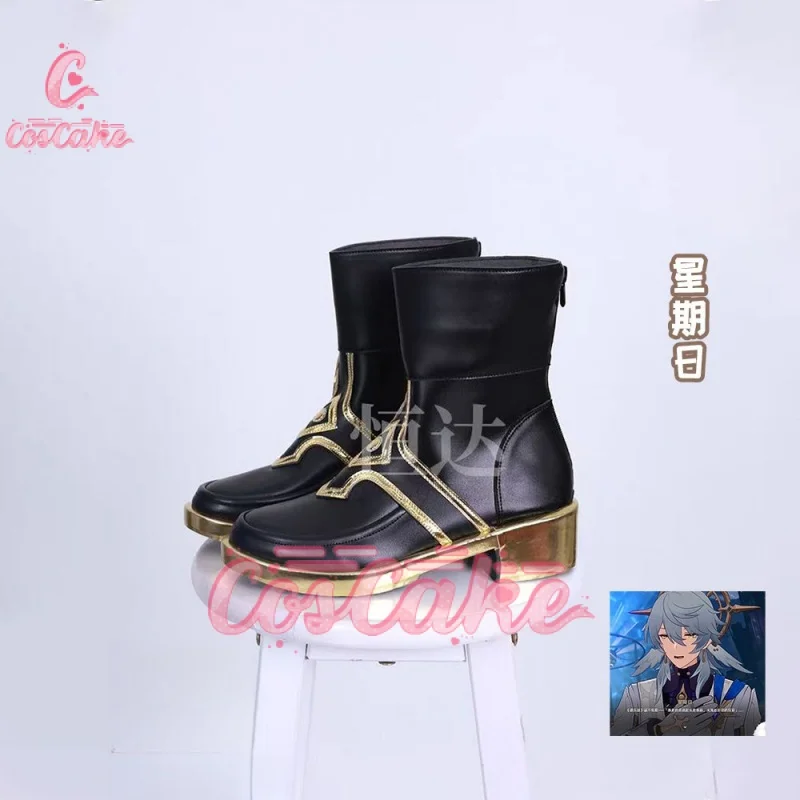 Honkai: zapatos de utilería de personaje de Anime de Star Rail cos, Cosplay de Domingo