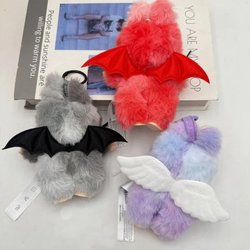 For Labubu Accessories Angel Demon Wing Headband for Labubu 3.0 Big Into Energy Series Doll Clothes Kids Gift