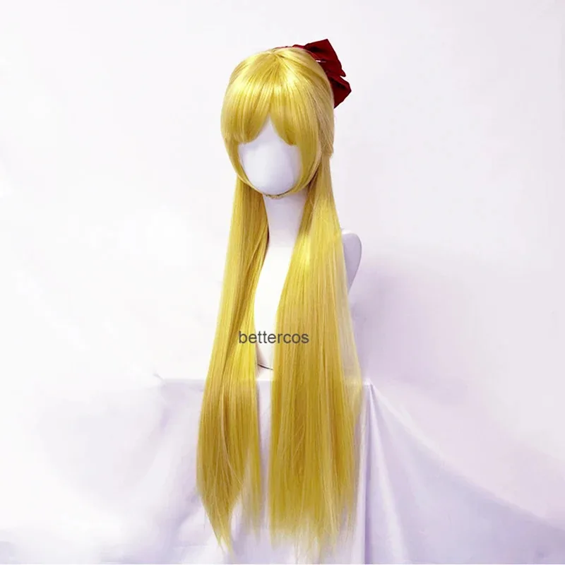 Peluca Venus Sailor Aino, adecuada para fiestas de Halloween y Navidad.