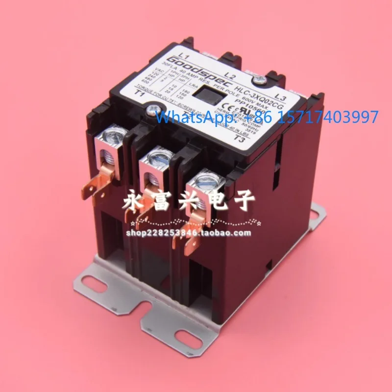 

HLC-3XQ02CG Печь для жарки Pitco PP10560 40A 24V трехфазный контактор переменного тока