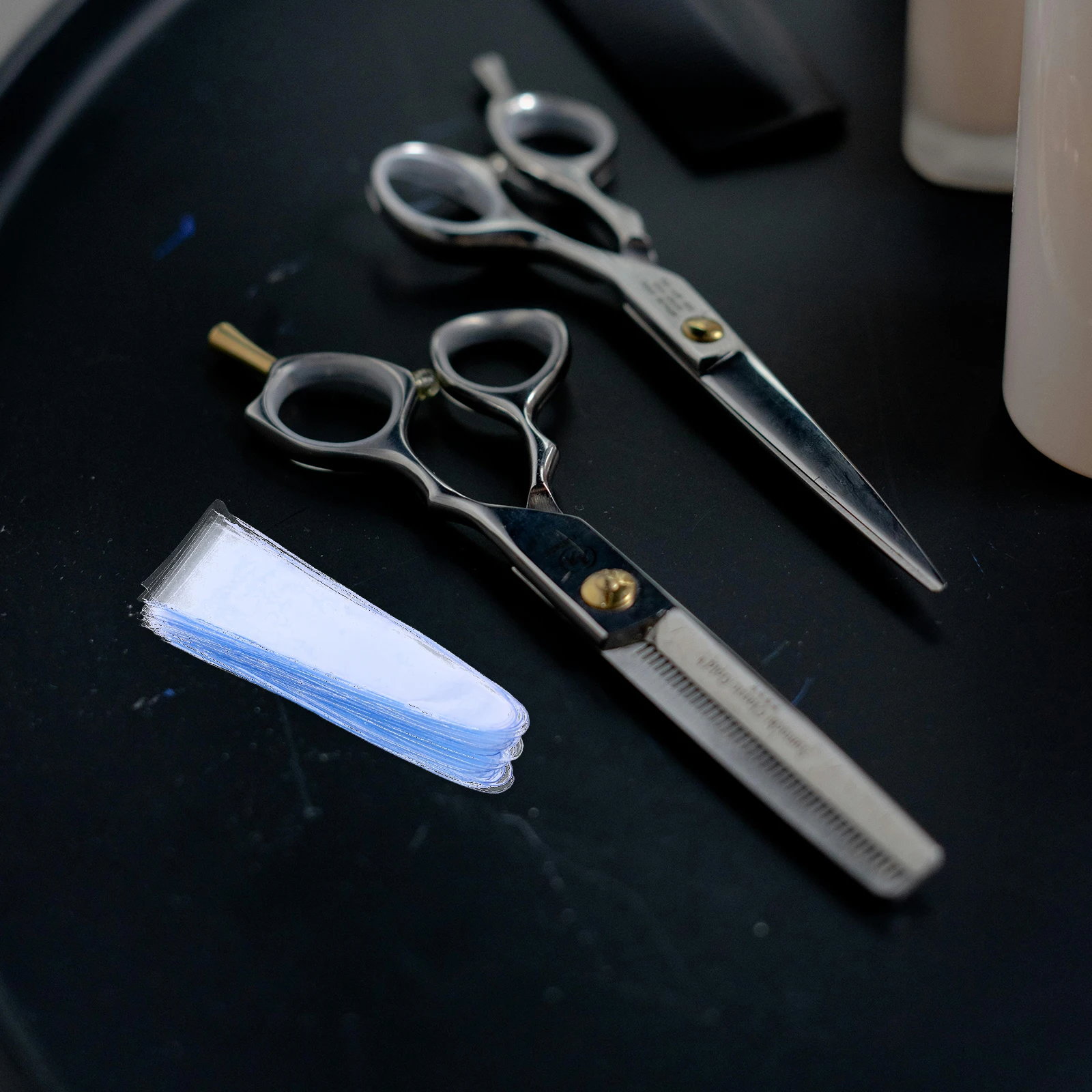 

50Pcs Scissor Sheath Protective Cover Durable Hair Cutting Tool Case Barber Salon Shear Storage Hairdresser Scissor Tip