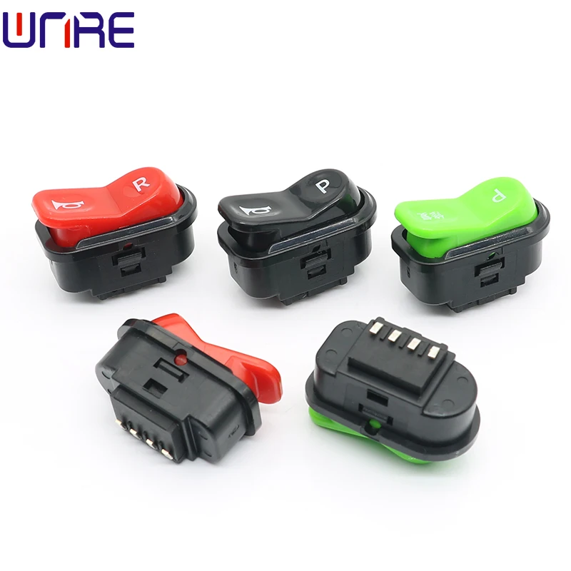 10Pcs DDCAN-09 Ship Type Rocker switch Electric Handle P Gear Repair New Energy Lithium Electric Car Rocker Power Switch