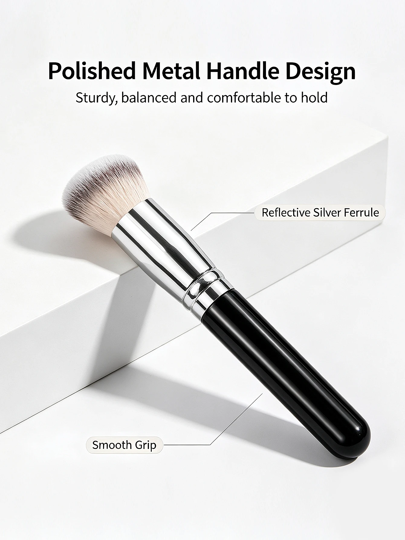 Foundation Concealer Brush Premium Contour Blusher Brushes Flawless Under Eye Dense Face Makeup Brush For Blendin