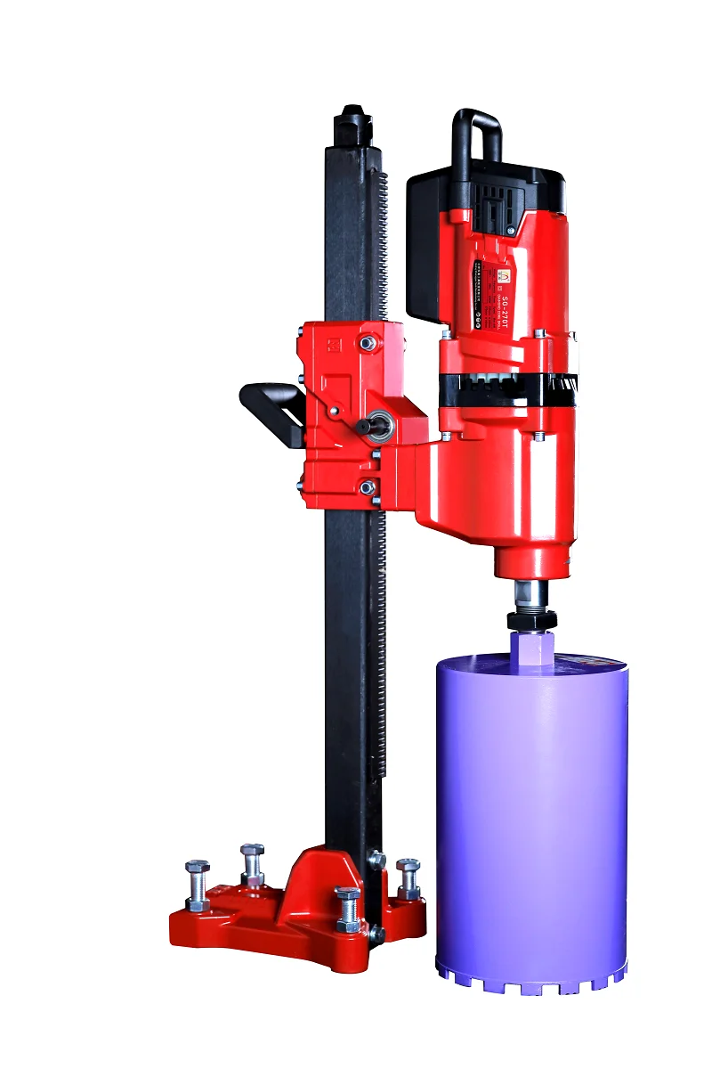 High Quality Industrial Grade Portable Electric Concrete Diamond Core Drill Machine 270mm Max Drilling Capacity OEM Customizable
