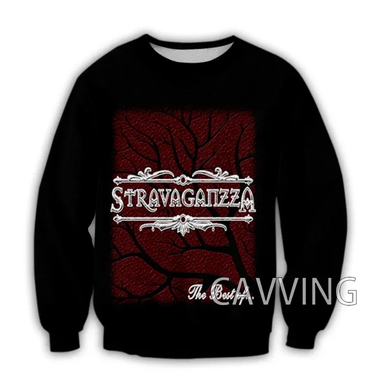 

New Fashion Women/Men's 3D Print Stravaganzza Rock Crewneck Sweatshirts Harajuku Styles Tops Long Sleeve Sweatshirts