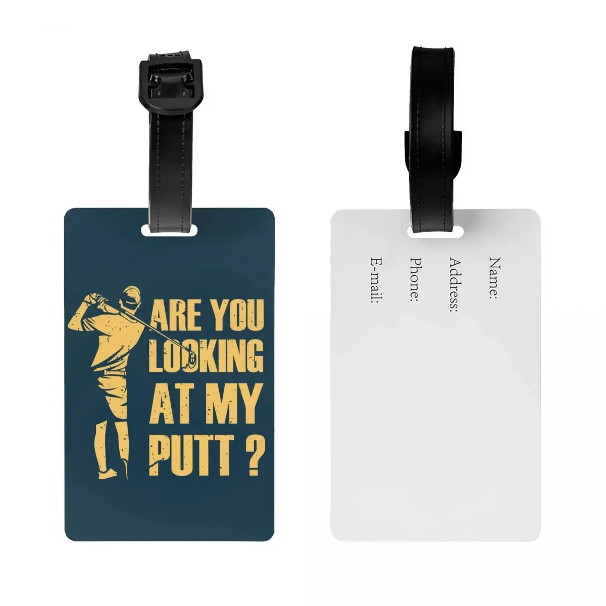 Funny  Quote Luggage Tag for Suitcases Privacy Cover ID Label