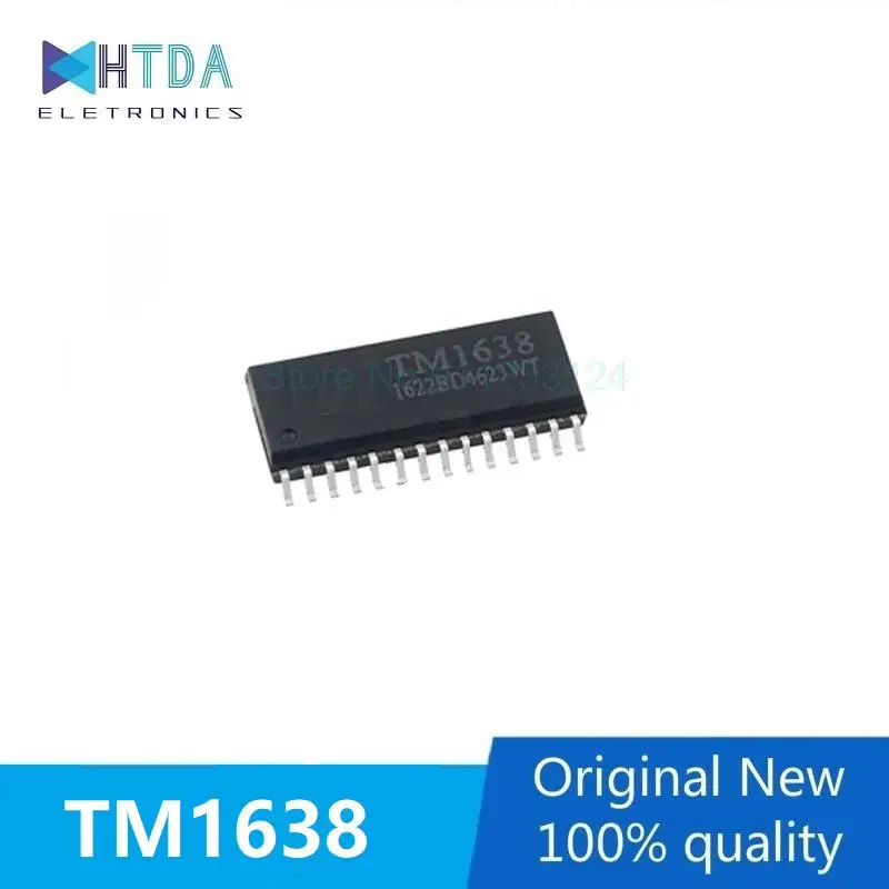 6pcs/lot  TM1638 SOP28 ED IC