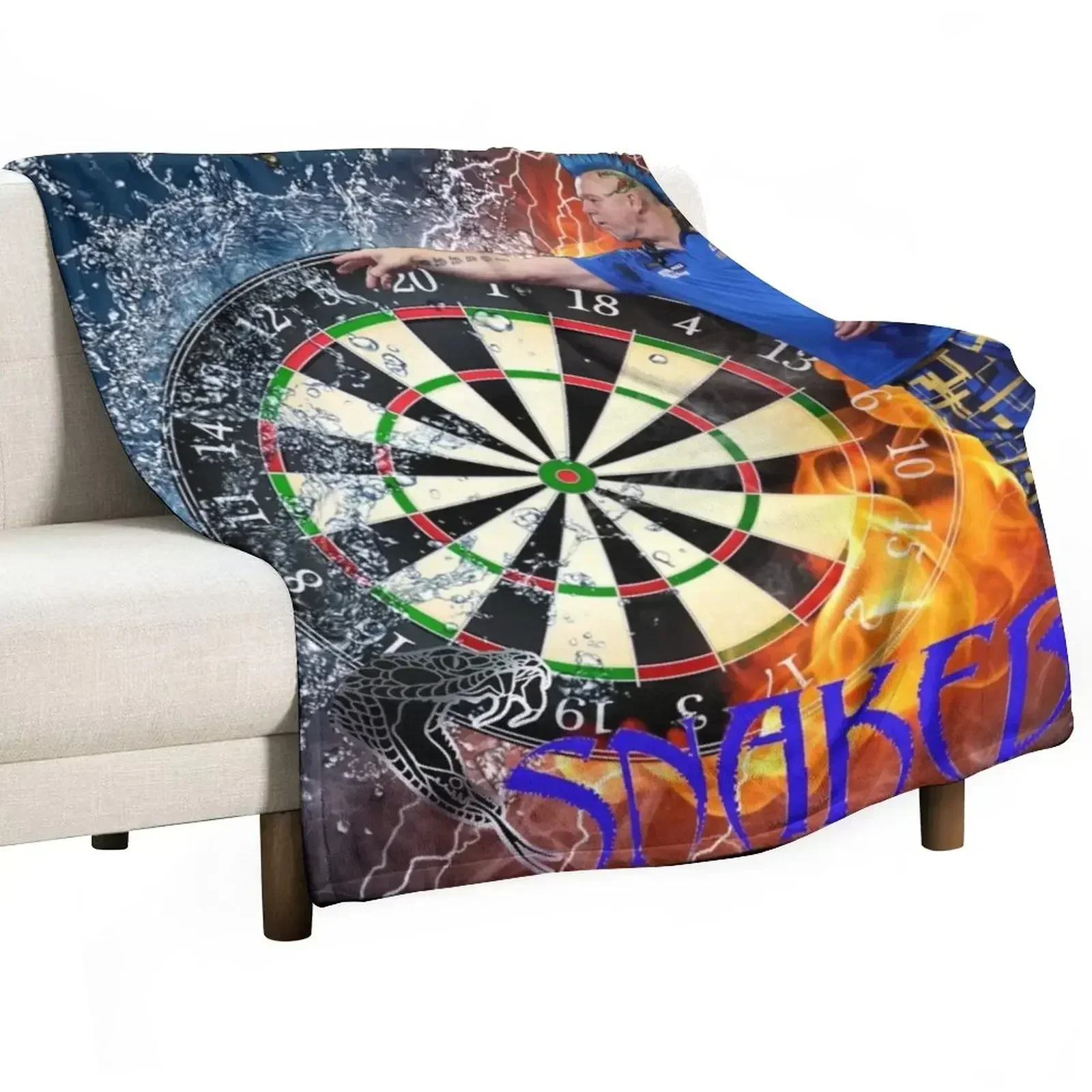 Peter Wright Snakebite Throw Blanket Sofa Throw Sofas Plaid on the sofa Blankets