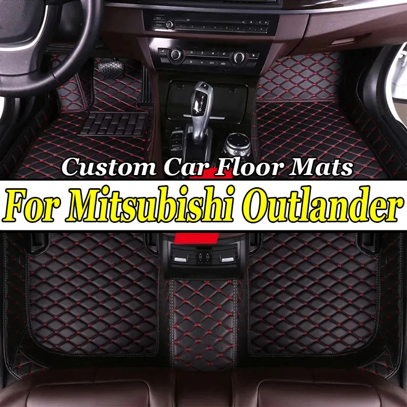 

Автомобильные коврики на заказ для Mitsubishi Outlander 2000-2023, автомобильные ковры, аксессуары для ног