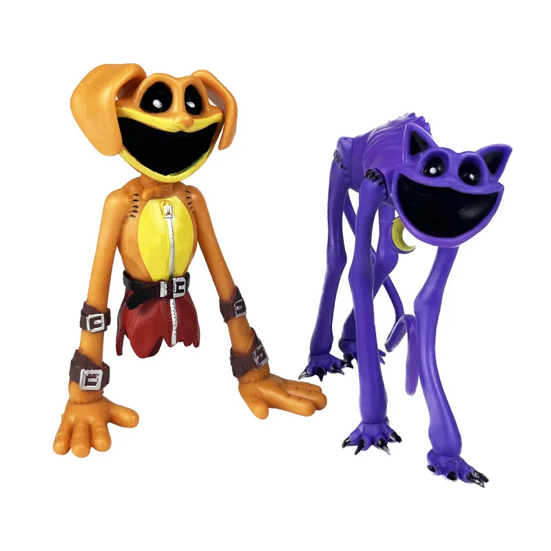 

2026 Smiling Critters Toy Mini Figures Set Anime Cartoon Small Cute Figurine Cake Topper Figurines for Birthday Christmas Gifts