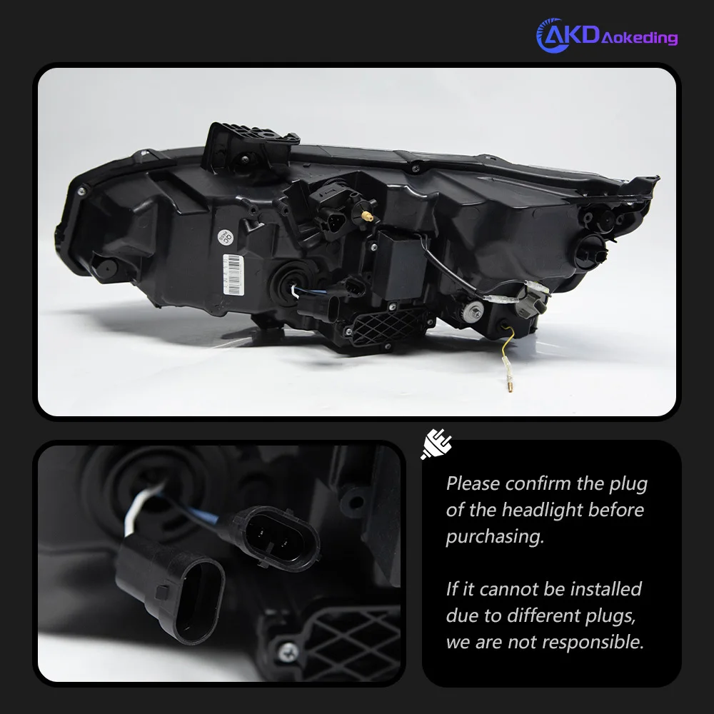 Auto Parts For Honda CIVIC X G10 Headlights 2016-2021 latest Styling LED Daytime Lights Dual Projector Car Accesorios Modified