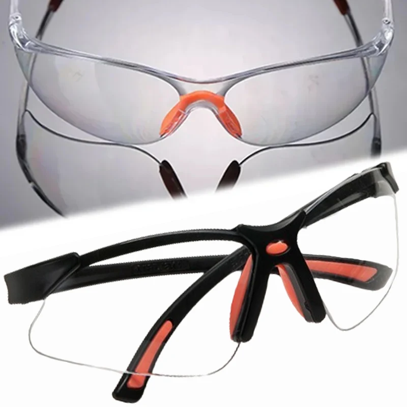 

Cycling Goggles Safety Sandproof Windproof Protective Glass for Men Women HD Eye Glasses Work Lab Laboratory Goggle