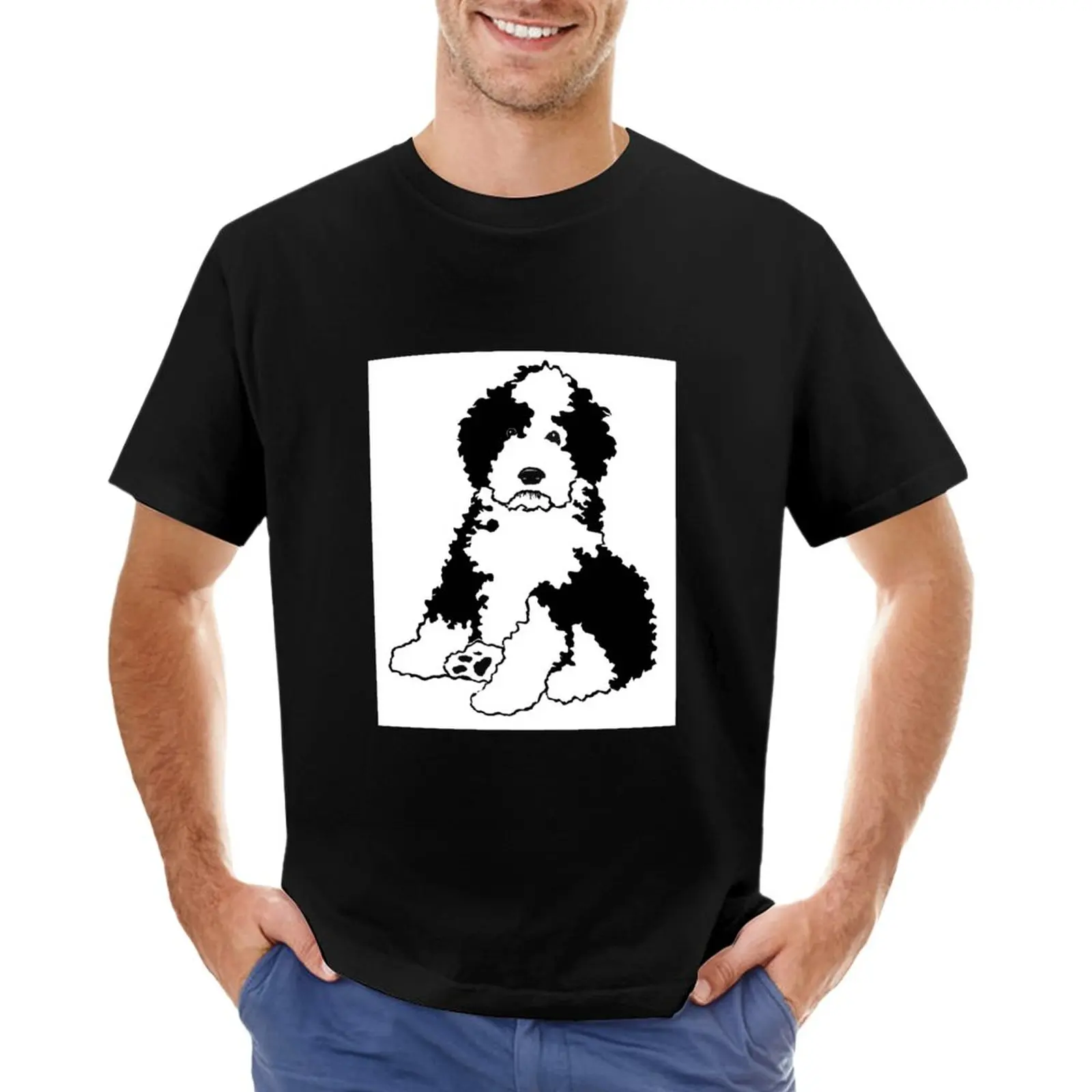 

Sheepadoodle Dog Breed T-Shirt anime clothes sports fan t-shirts sweat shirts mens graphic t-shirts pack