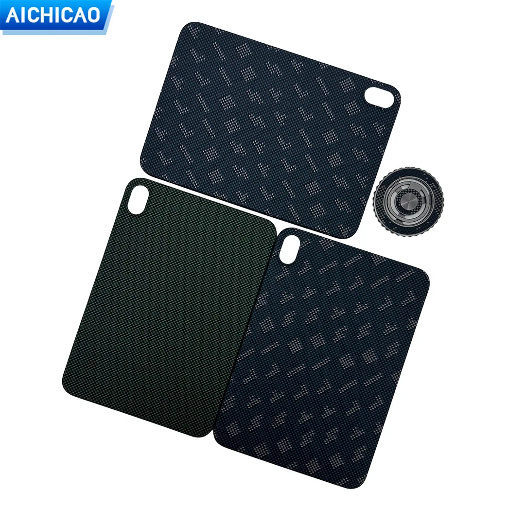 

Чехол из углеродного волокна ACC для iPad Mini 7, 8,3 дюйма и Mini6, ультратонкий защитный чехол из настоящего углеродного волокна, арамидный чехол для планшета