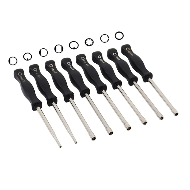Carburetor carb Adjusting hand Tool Pac Man Double D Hexagon Hex Socket Screwdriver Driver Chainsaw Speed Adjustment Repair Tool