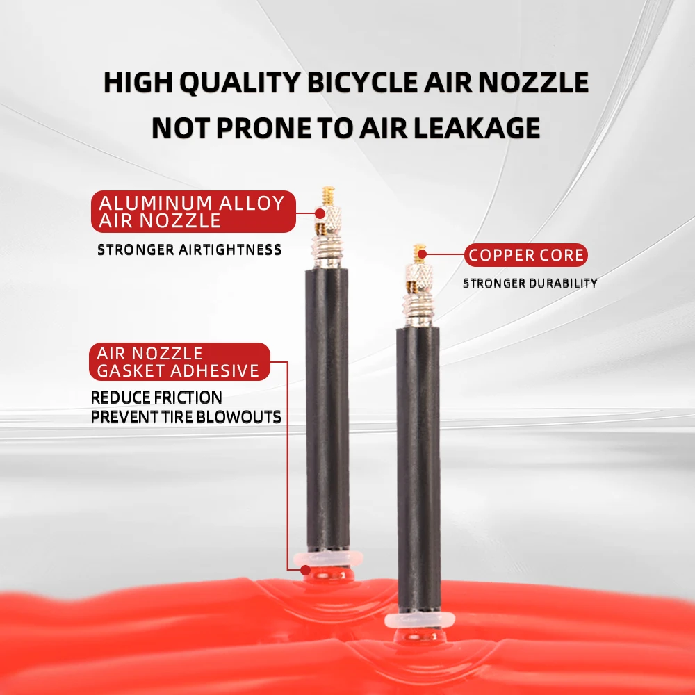 MOTSUV Bicycle Inner Tube Ultralight 23g 20inch 406 20x1.0-1.75 Cycling TPU Tube For BMX 406 Reinforced Valve Bike Accessories