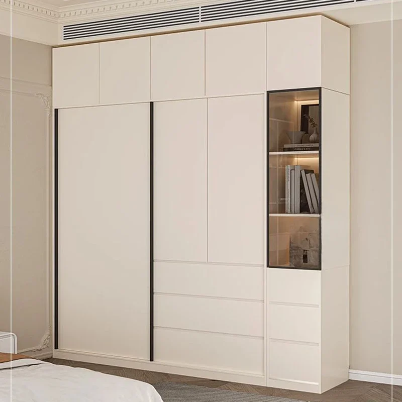 

Nordic Modern Wardrobe Clothes Storage Luxury Bedroom New Wardrobe Storage Portable Armario Ropero Dormitorio Room Furniture