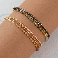 1PC Go2boho Boho Fashion Multi Warp Surfer Bead Bracelets Luxury Beaded Jewelry Lucky Summer Beach Gifts for Women and Friends