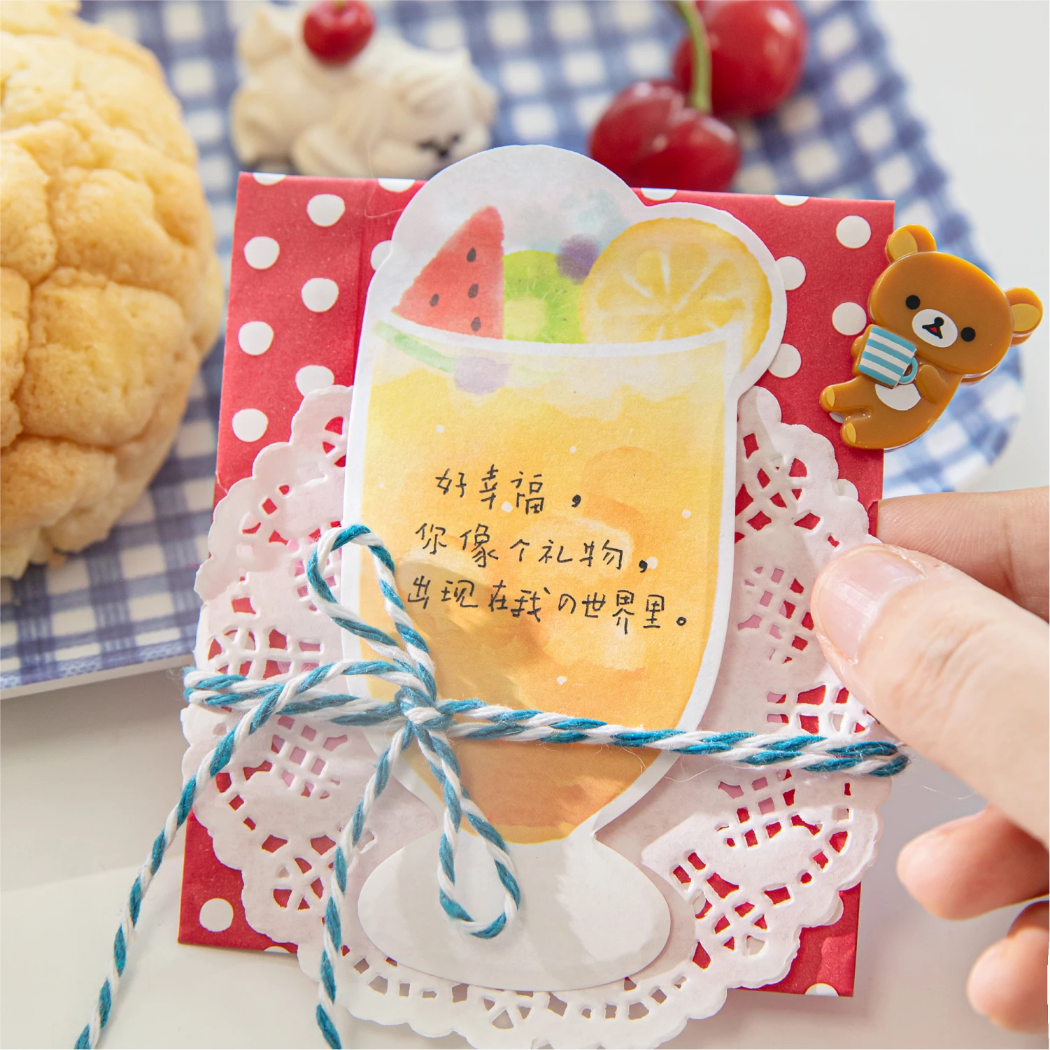 30 قطعة/الوحدة Kawaii اليابانية القرطاسية بعد الظهر الشاي ترك ملاحظات غير المرغوب فيه مجلة الكولاج الديكور سجل القصاصات ورق خلفية #4