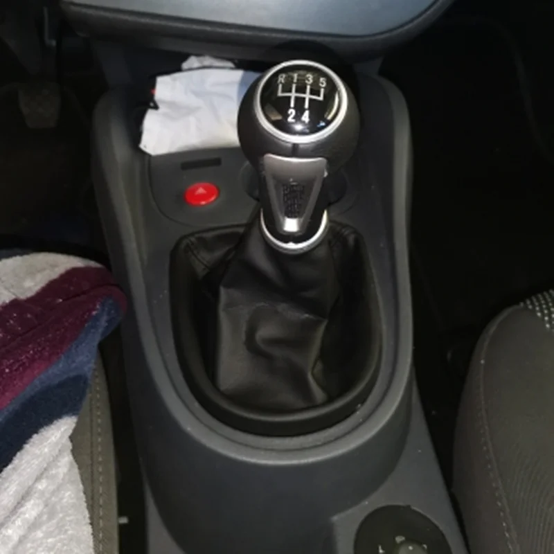 Car Gear Shift Knob MT Handball With Dustproof Cover For Seat Leon II 2005-2012 / Toledo III 2004-2009 / Altea XL 2006-2015