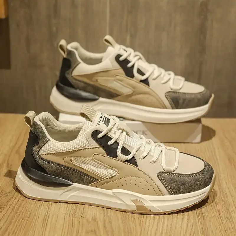 

Кроссовки из экокожи с теннисной подошвой Роскошные мужские кроссовки для ходьбы Мужские дизайнерские кроссовки Мужская повседневная обувь Sport Boti Funny Vip