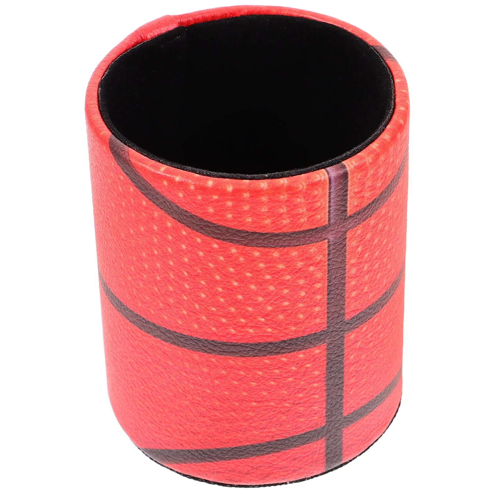 Retro PU Pen Holder Desk Stationery ganizer Home Office Study Milk Makeup Brush Container Storage Cup